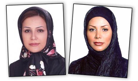 Neda Soltani (left) and Neda Agha-Soltan (right) Neda Soltani (left) and Neda Agha-Soltan (right)